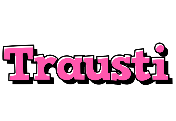 Trausti girlish logo