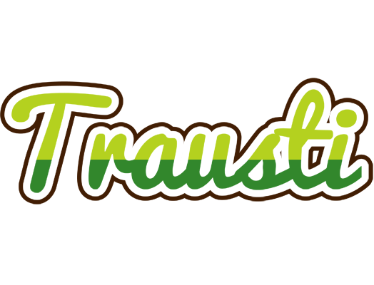Trausti golfing logo