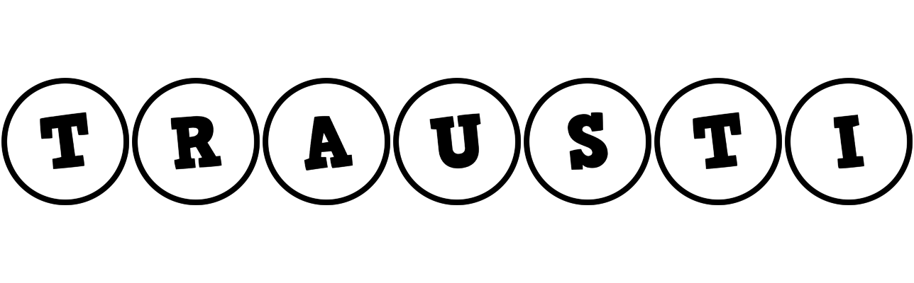 Trausti handy logo