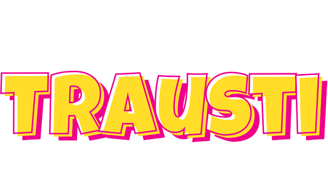 Trausti kaboom logo