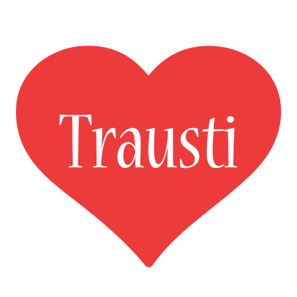 Trausti love logo