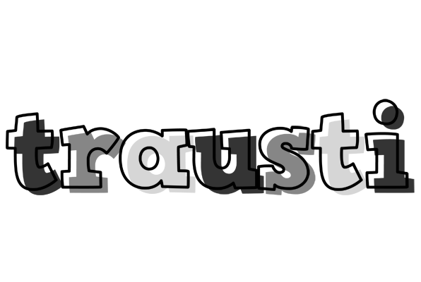 Trausti night logo