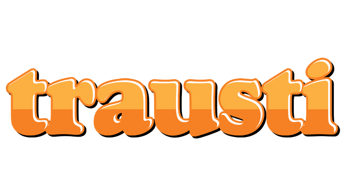 Trausti orange logo