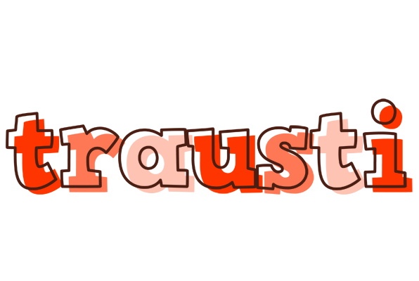 Trausti paint logo