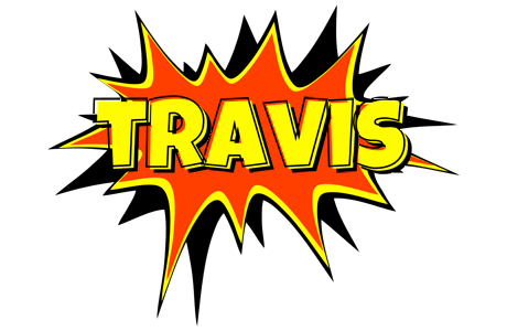 Travis bazinga logo