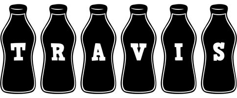 Travis bottle logo