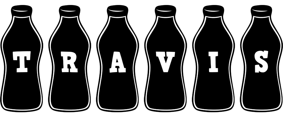 Travis bottle logo