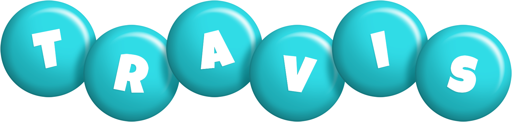 Travis candy-azur logo