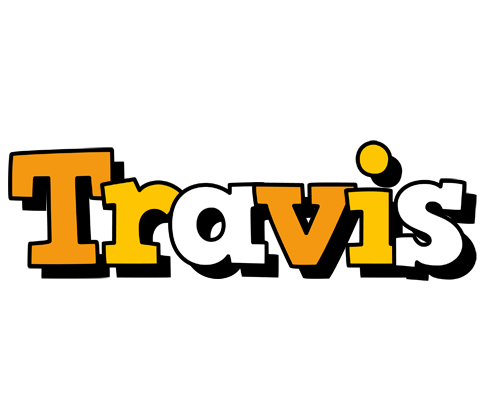 Travis cartoon logo