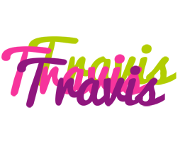 Travis flowers logo