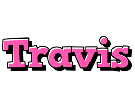 Travis girlish logo