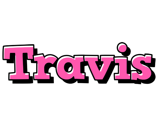 Travis girlish logo