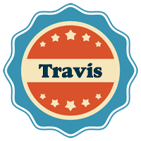 Travis labels logo