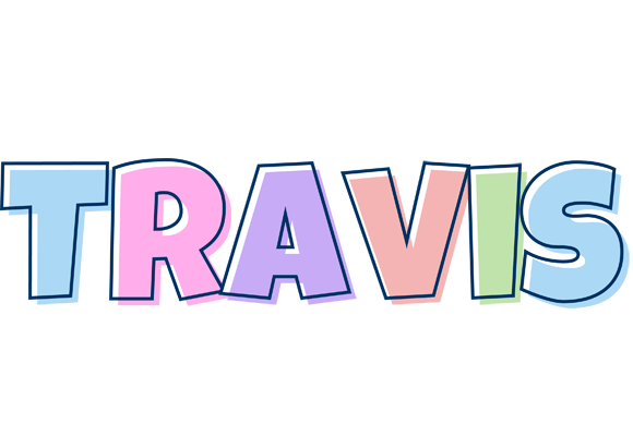 Travis pastel logo