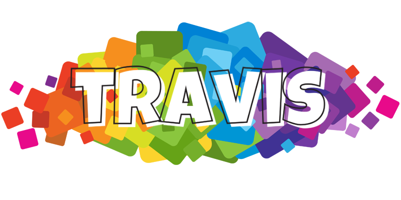 Travis pixels logo