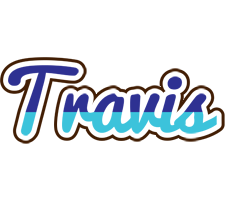 Travis raining logo