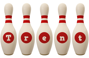 Trent bowling-pin logo