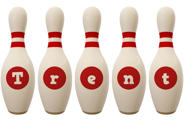 Trent bowling-pin logo