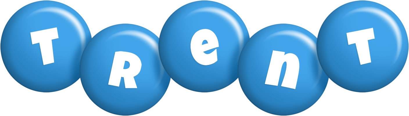 Trent candy-blue logo