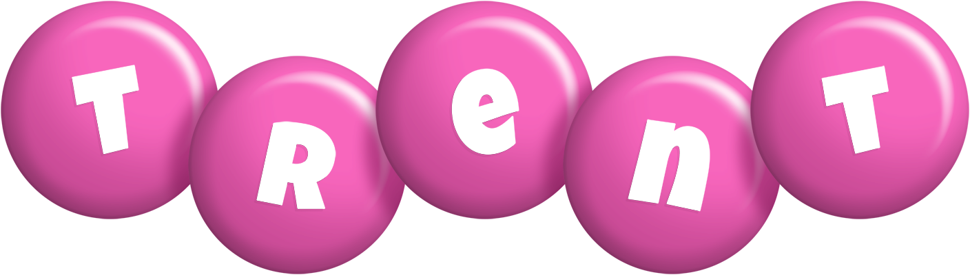 Trent candy-pink logo
