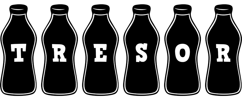 Tresor bottle logo