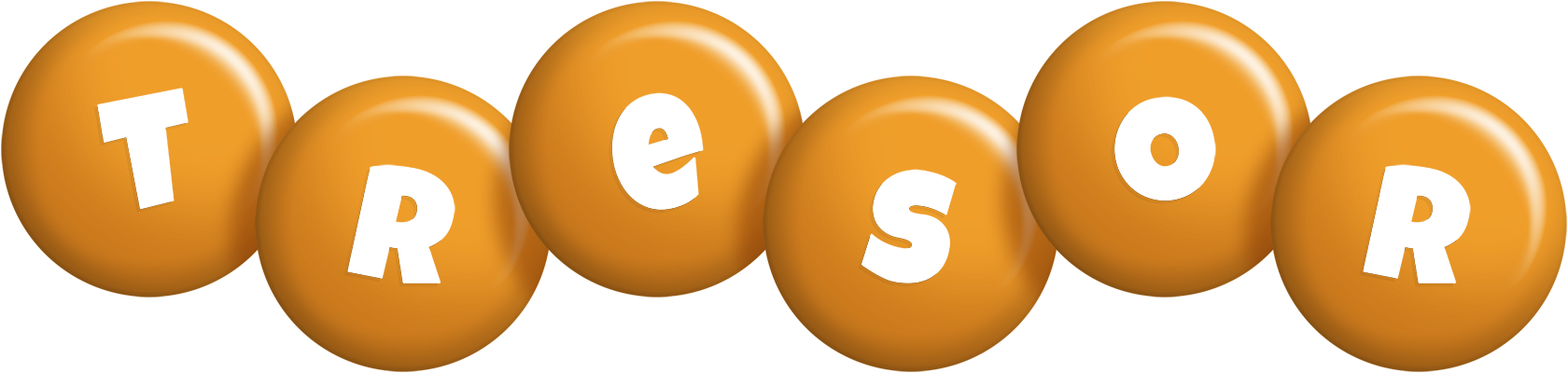Tresor candy-orange logo