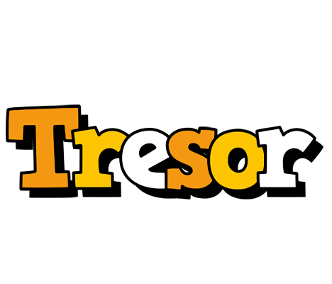 Tresor cartoon logo
