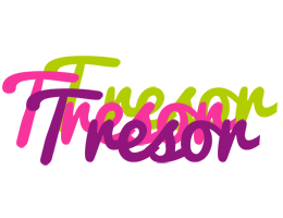 Tresor flowers logo