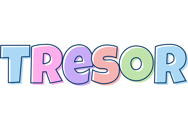 Tresor pastel logo