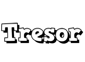 Tresor snowing logo