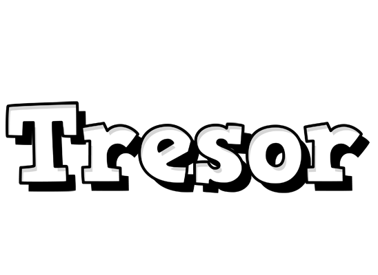 Tresor snowing logo