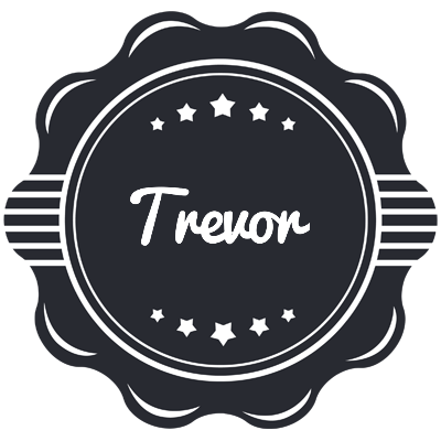 Trevor badge logo