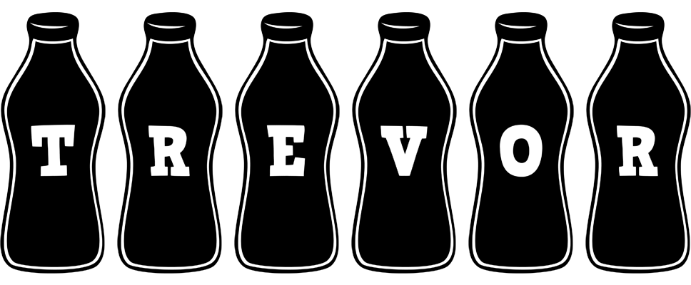 Trevor bottle logo