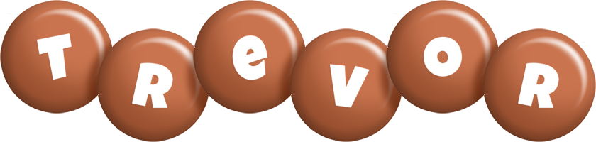 Trevor candy-brown logo