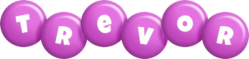 Trevor candy-purple logo