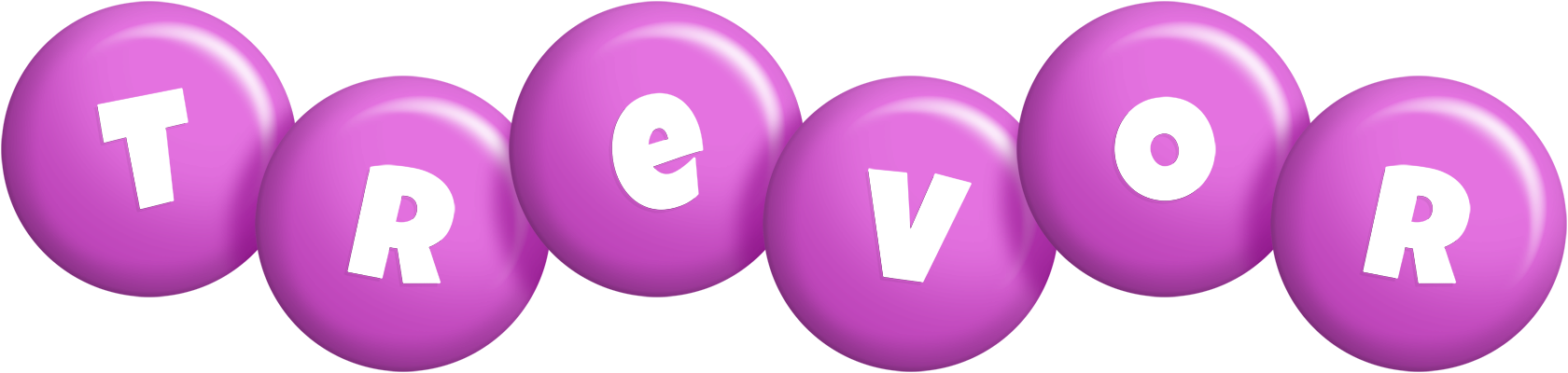 Trevor candy-purple logo