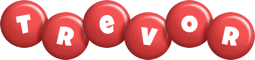 Trevor candy-red logo