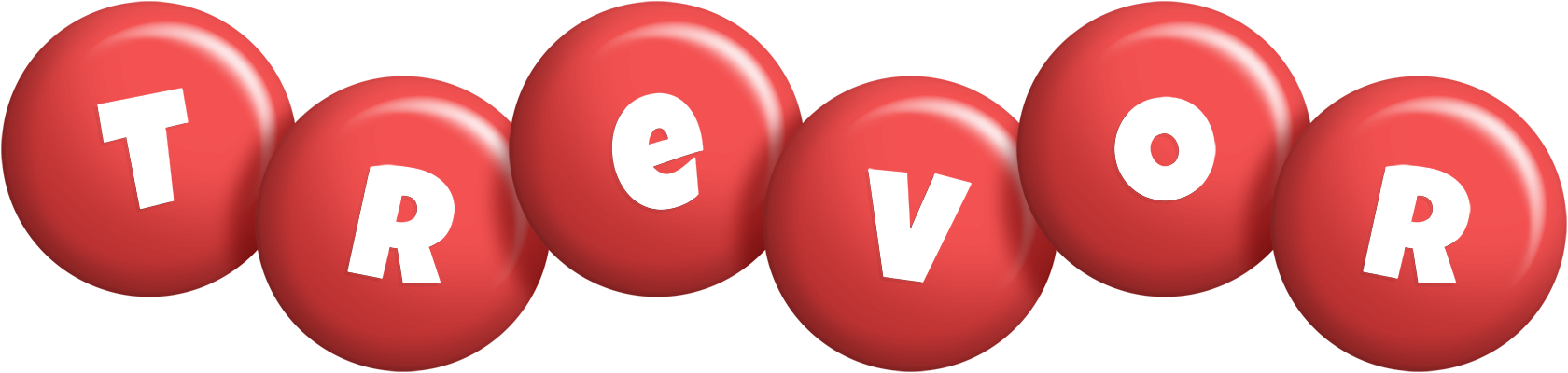 Trevor candy-red logo