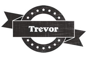 Trevor grunge logo