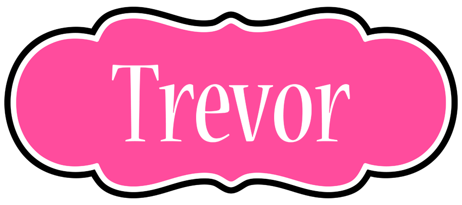 Trevor invitation logo