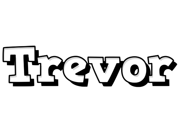 Trevor snowing logo