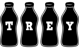 Trey bottle logo