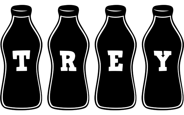 Trey bottle logo