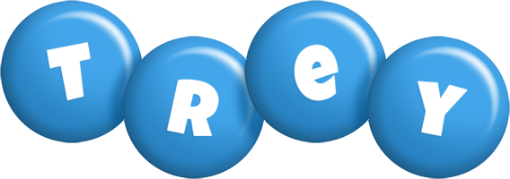 Trey candy-blue logo