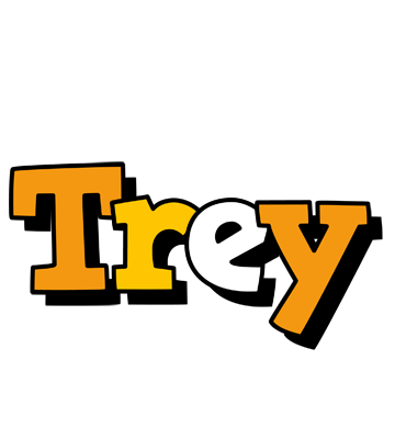 Trey cartoon logo