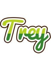 Trey golfing logo