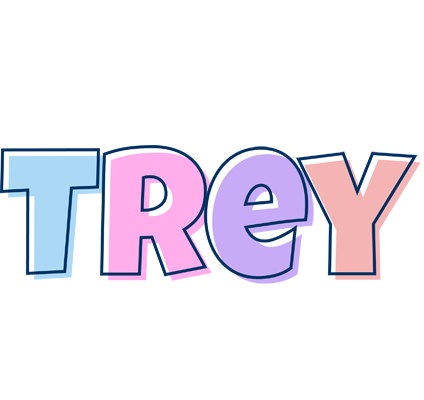 Trey pastel logo