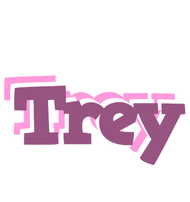 Trey relaxing logo