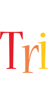 Tri birthday logo