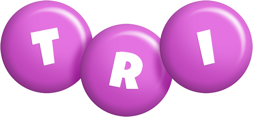 Tri candy-purple logo